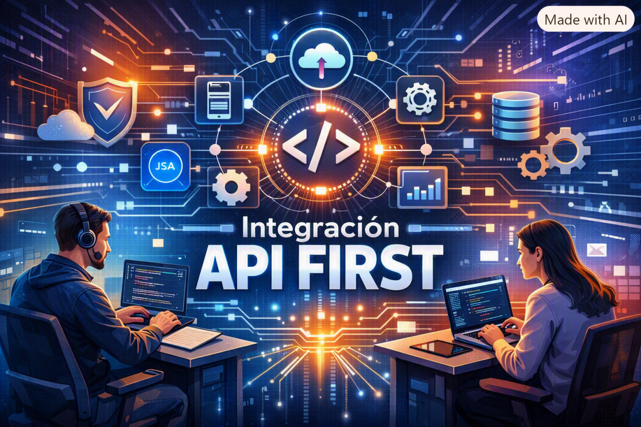 Integración API-first: cómo diseñarla paso a paso